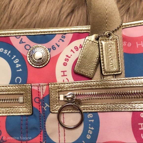 COACH / Snaphead Pattern Large Tote Bag - Picture 4 of 8